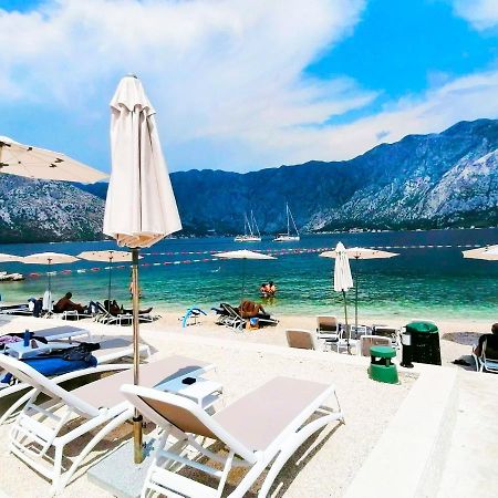 Bay Of Kotor View Apartment With Pool Prčanj المظهر الخارجي الصورة