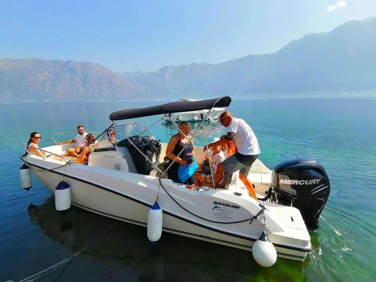 Bay Of Kotor View Apartment With Pool Prčanj المظهر الخارجي الصورة